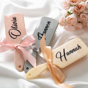 Custom Bridesmaids Hair Brushes, Bachelorette Hair Brushes, Bridesmaids Hair Brushes, Personalized Hair Brush, Bachelorette Bridesmaids Gift