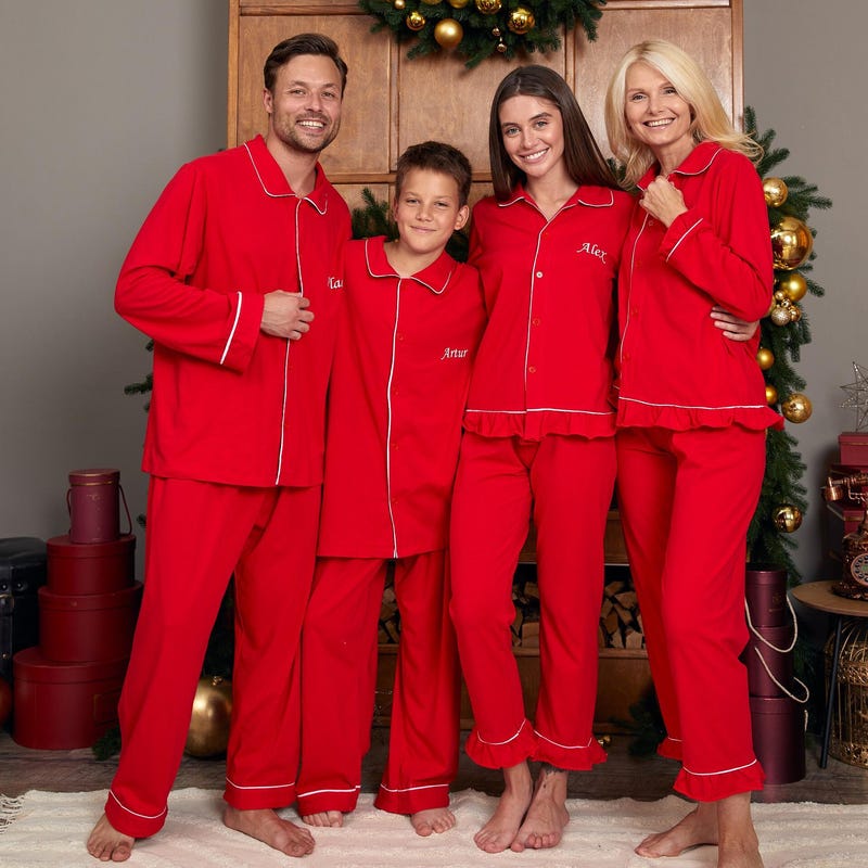 Family Christmas Pajamas - Etsy