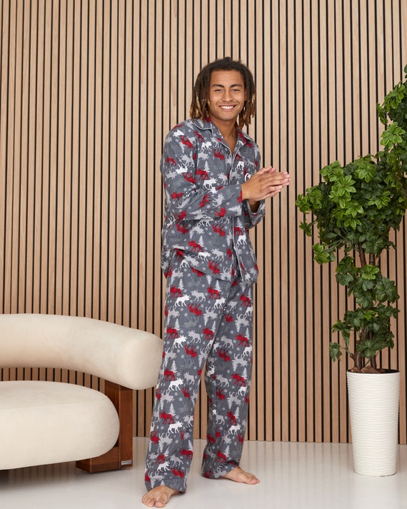 Mens custom 2025 pajamas
