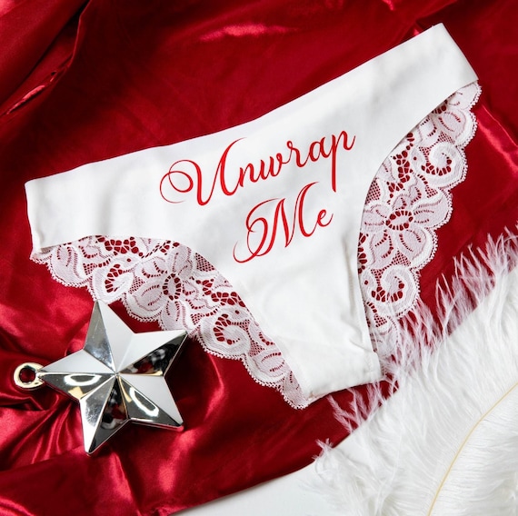 Unwrap Me Funny Xmas Panties for Women, Santa Lingerie With Sayings santa Can Explain, Sexy Holiday Gift, Sexy Panties, Bride Underwear - Etsy Unwrap Me Funny Xmas Panties for Women, Santa Lingerie With Sayings santa Can Explain, Sexy Holiday Gift, Sexy Panties, Bride Underwear - Etsy