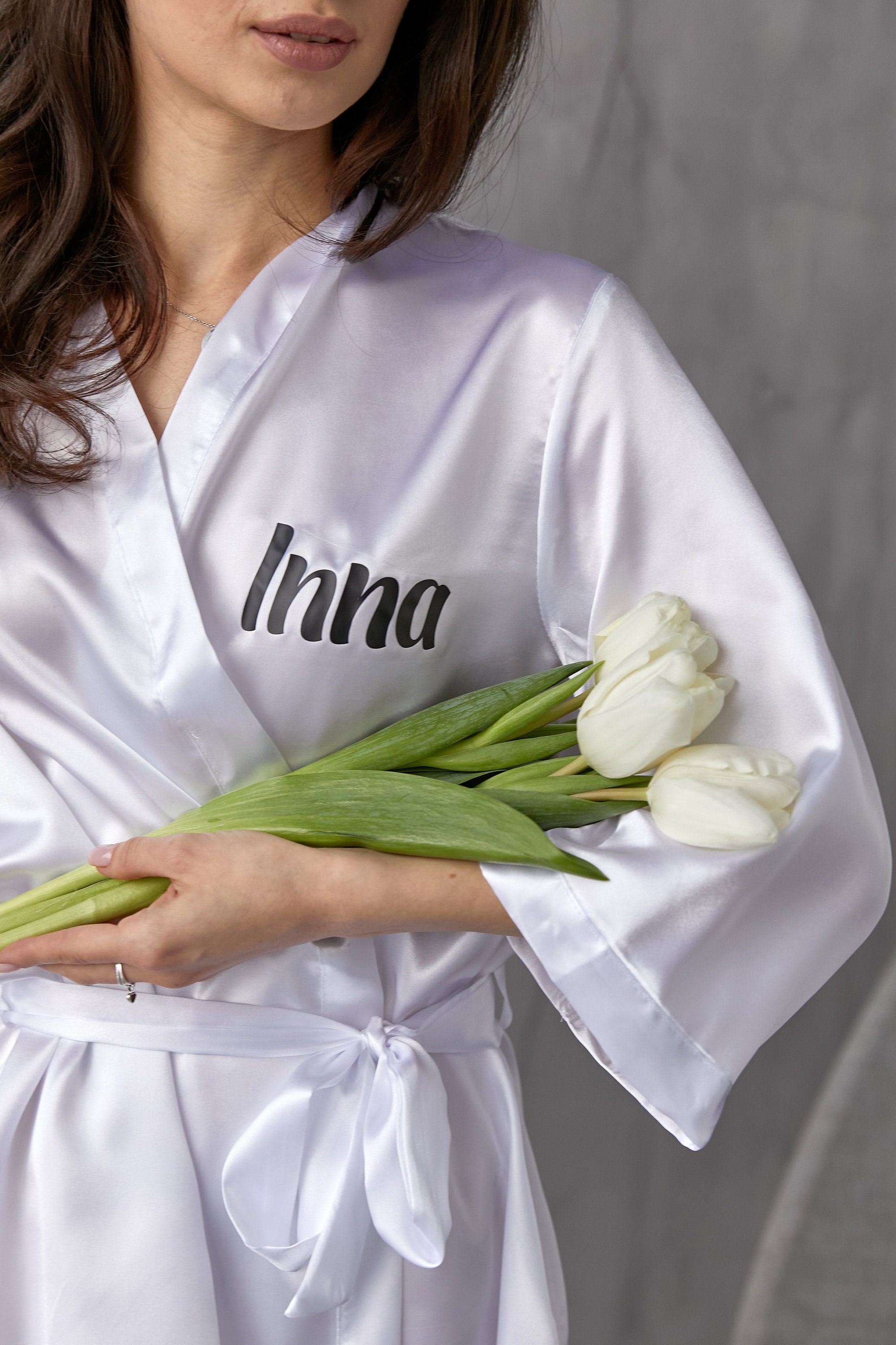 Custom Groom and Bride Satin Wedding Robes, Robes for Couple, Mr and ...
