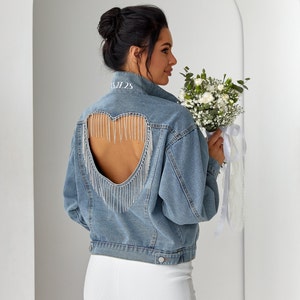 Cut out denim best sale jacket