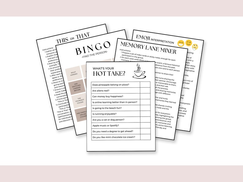 Icebreakers for the Workplace Teamwork Games Social Icebreakers