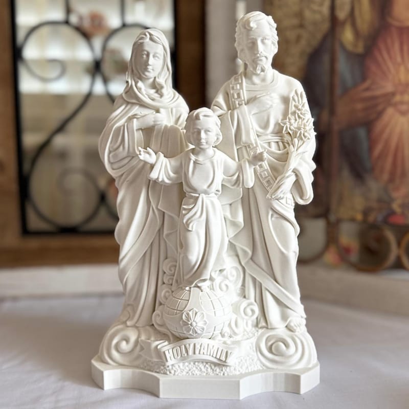 Resin Holy Family Art - Etsy