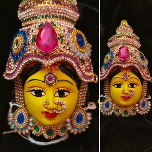 Goddess Varalakshmi Face only | Vara mahalakshmi | Gowri | ammavaru | Vratam | Pooja | Varalakshmi ammavaru | Varalakshmi amman | vratham