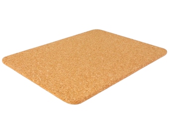 600x450x19mm Cork bath & shower mat, providing a natural and eco-friendly addition to your bathroom