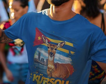 Curaçao VM 2026 T-shirt | Dushi Fotbollsfangåva | Curaçao Fotbollströja | Unisex T-shirt med grafik