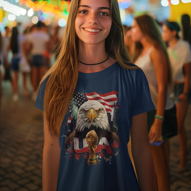 USA 2026 FIFA World Cup T-Shirt | USMNT Soccer Fan Gift | American Football Tee | Unisex Graphic Tee image 6