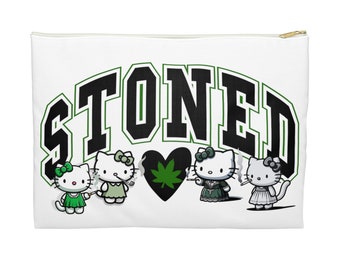 Stoned Cats Zip Close Bag
