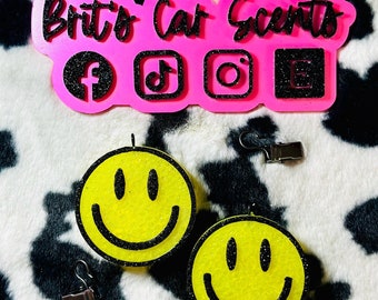 smiley face freshie vent clips