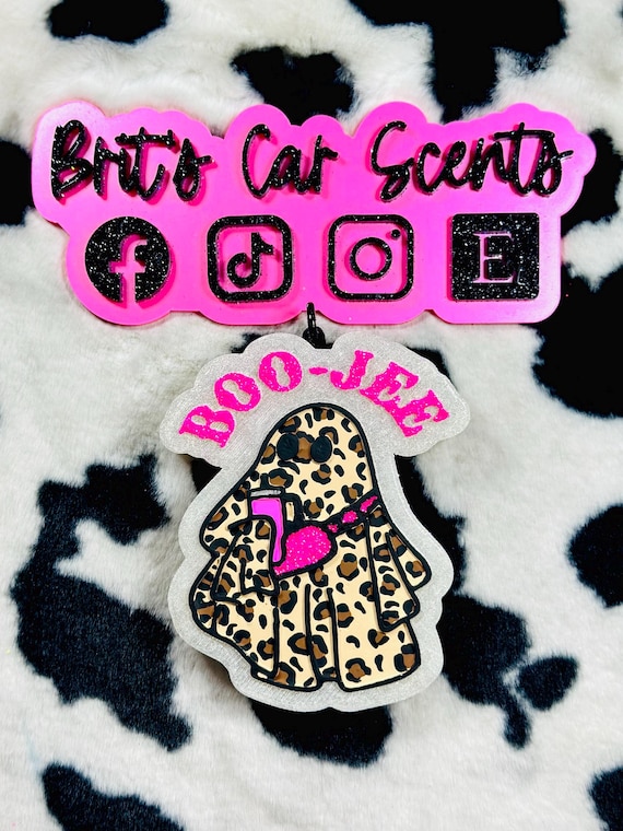 boojee ghost car freshie
