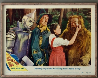 The Wizard of Oz historic movie poster reproduction. Vintage prints of films that changed cinema history. Wall art decor
