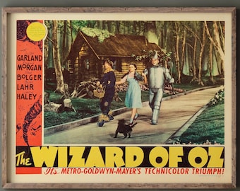 The Wizard of Oz historic movie poster reproduction. Vintage prints of films that changed cinema history