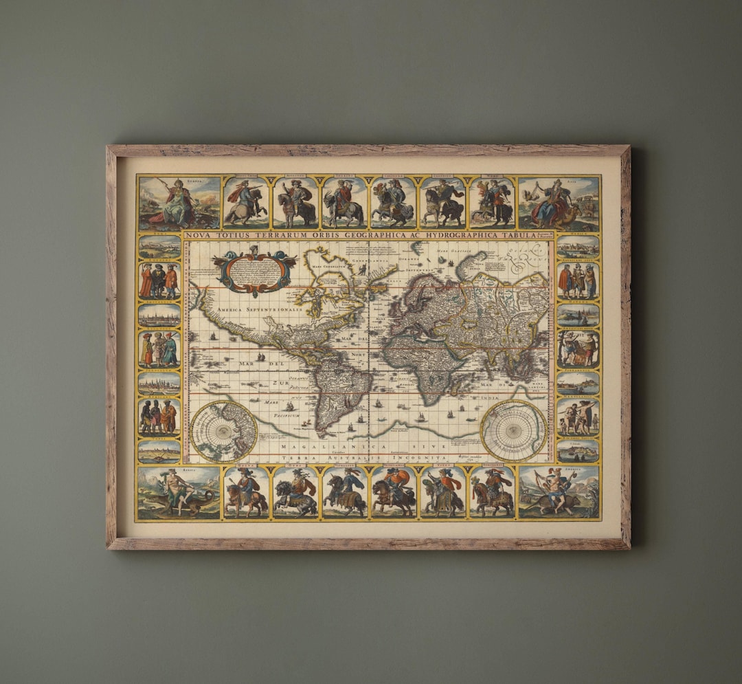 Mappa Di Blois Da Civitates Orbis Terrarum | Stampa D'arte - Foto 2