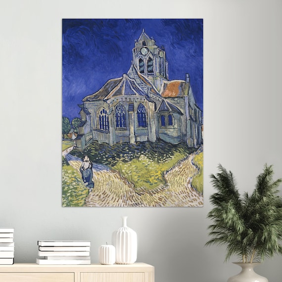 オーヴェル・シュル・オワーズの教会 シュヴェからの眺め フィンセント