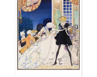 Kay Nielsen and His Illustration to the Twelve Dancing Princesses
