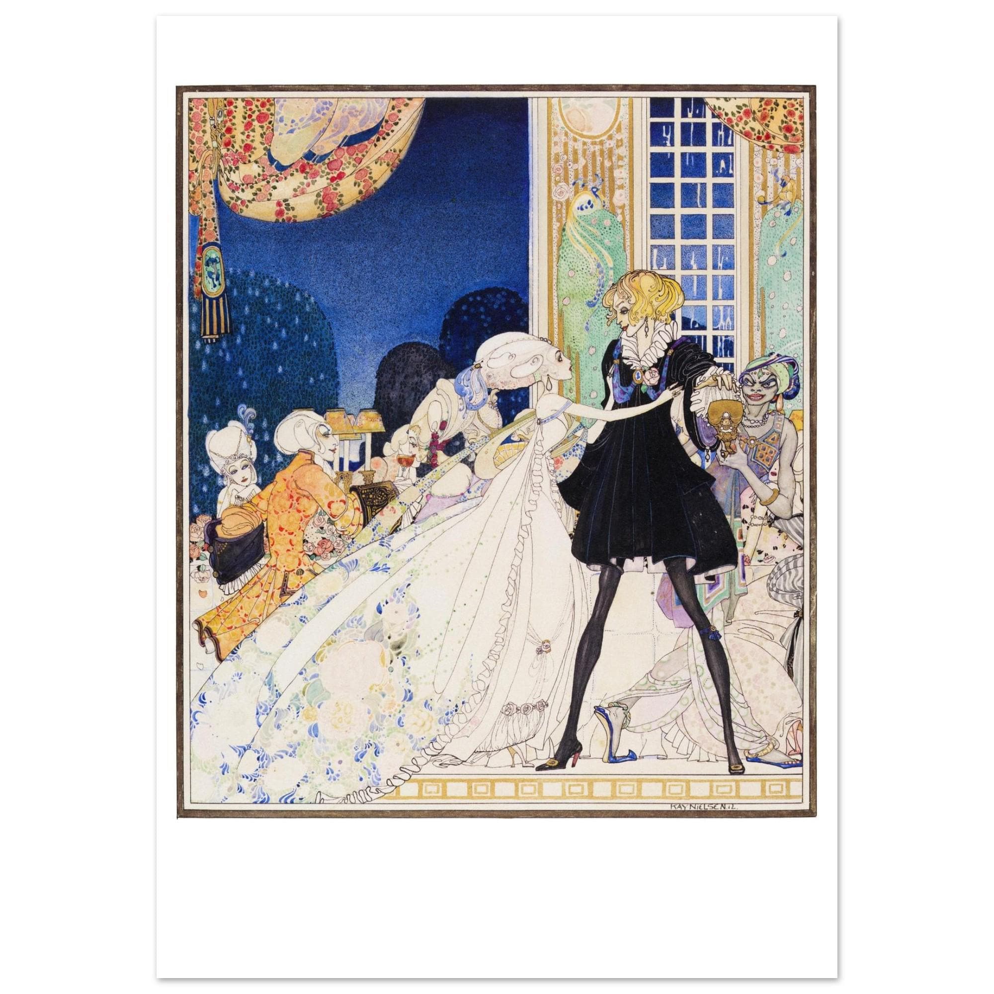 Kay Nielsen and His Illustration to the Twelve Dancing Princesses