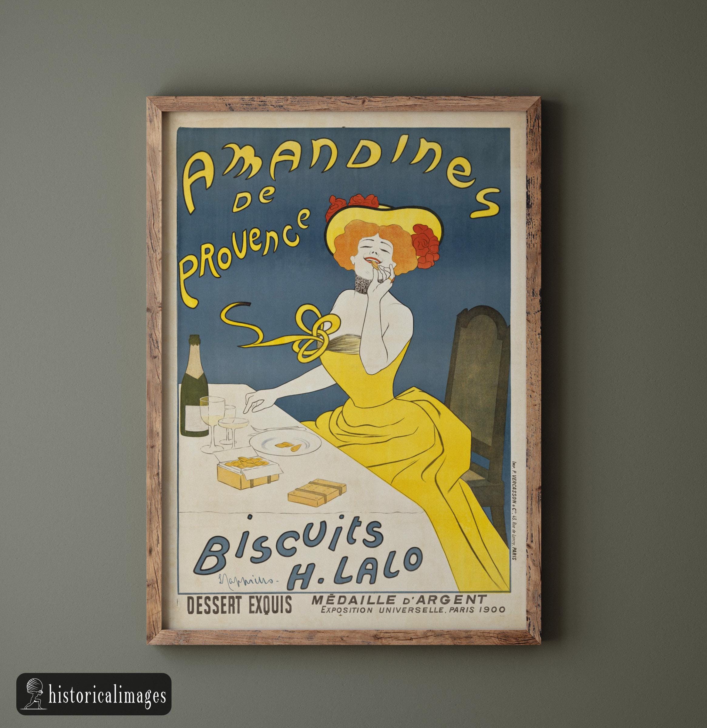 Amandines De Provence Biscuits H Lalo by Leonetto Cappiello. Wall
