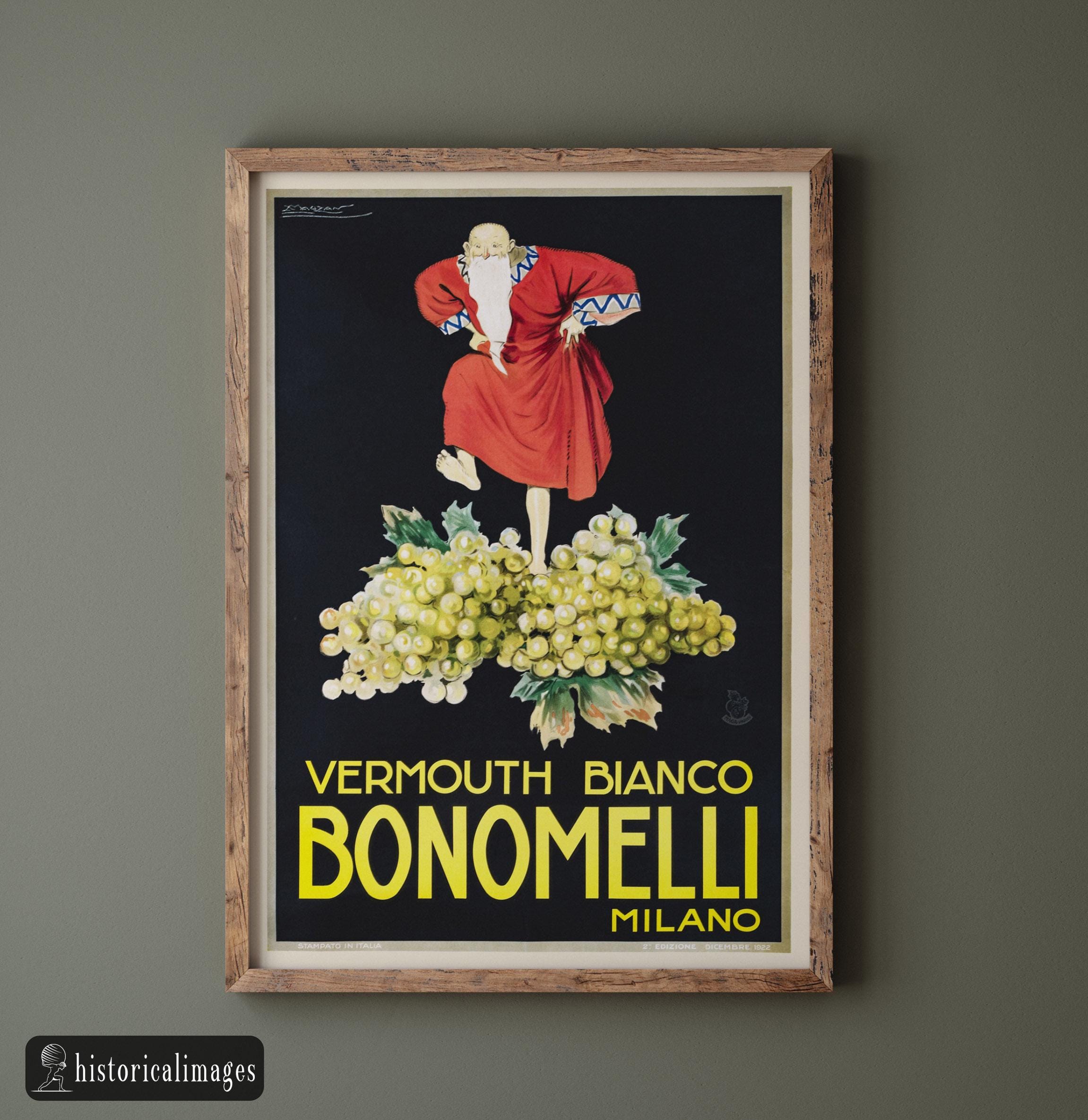 MAUZAN Achille Luciano - Caffè Sais 1920 - Vintage French Advertising Poster Image610950753