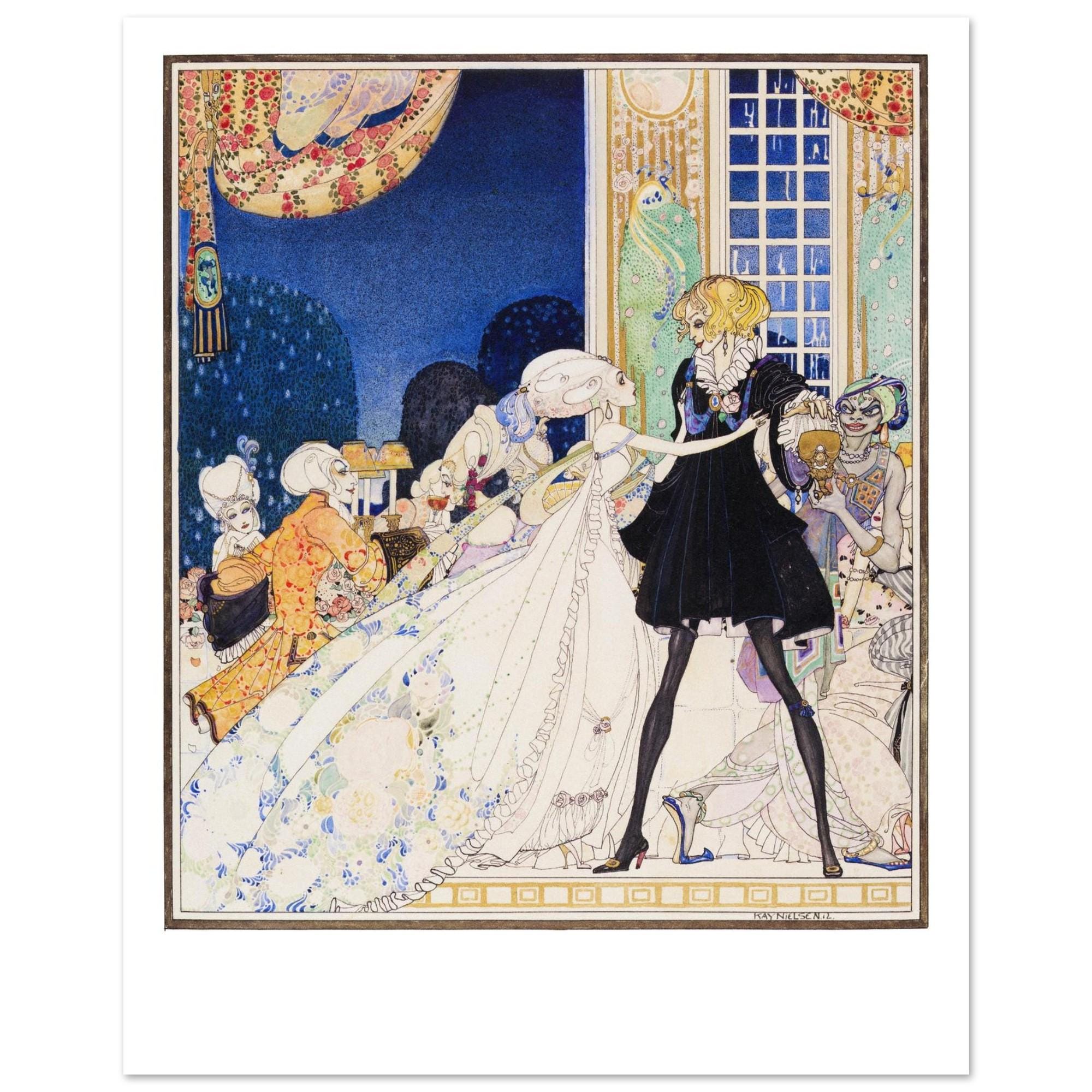 Kay Nielsen and His Illustration to the Twelve Dancing Princesses
