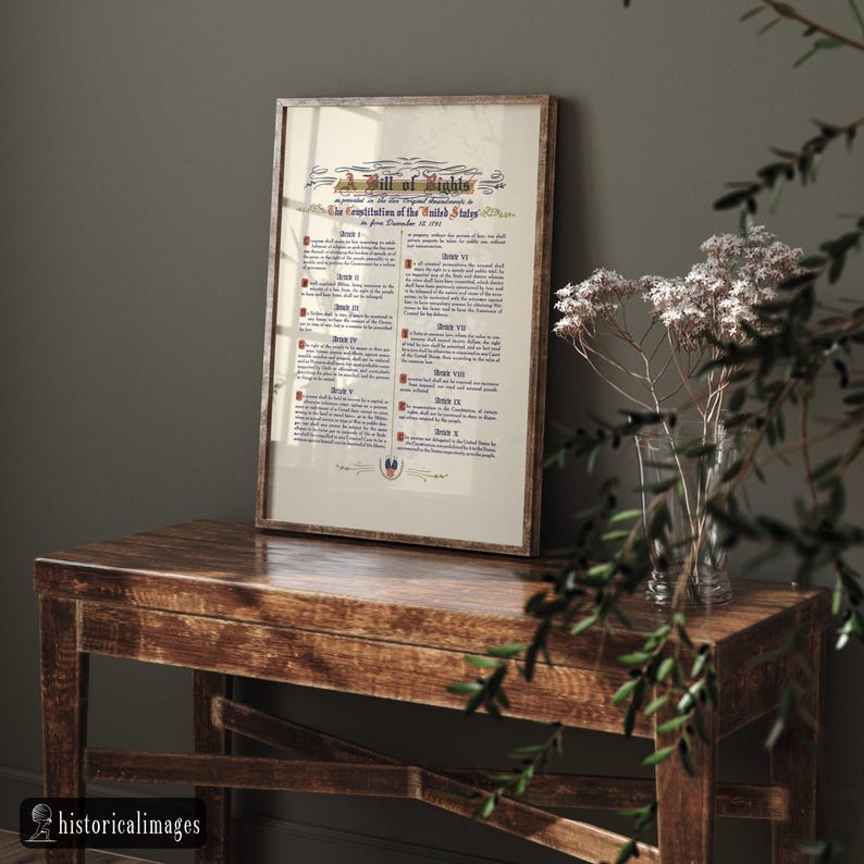 A Bill of Rights as Provided in the Ten Original Amendments to the ...