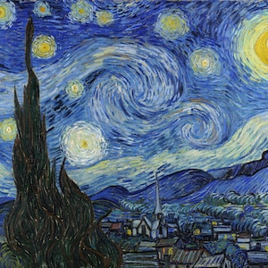 Sternennacht von Vincent Van Gogh