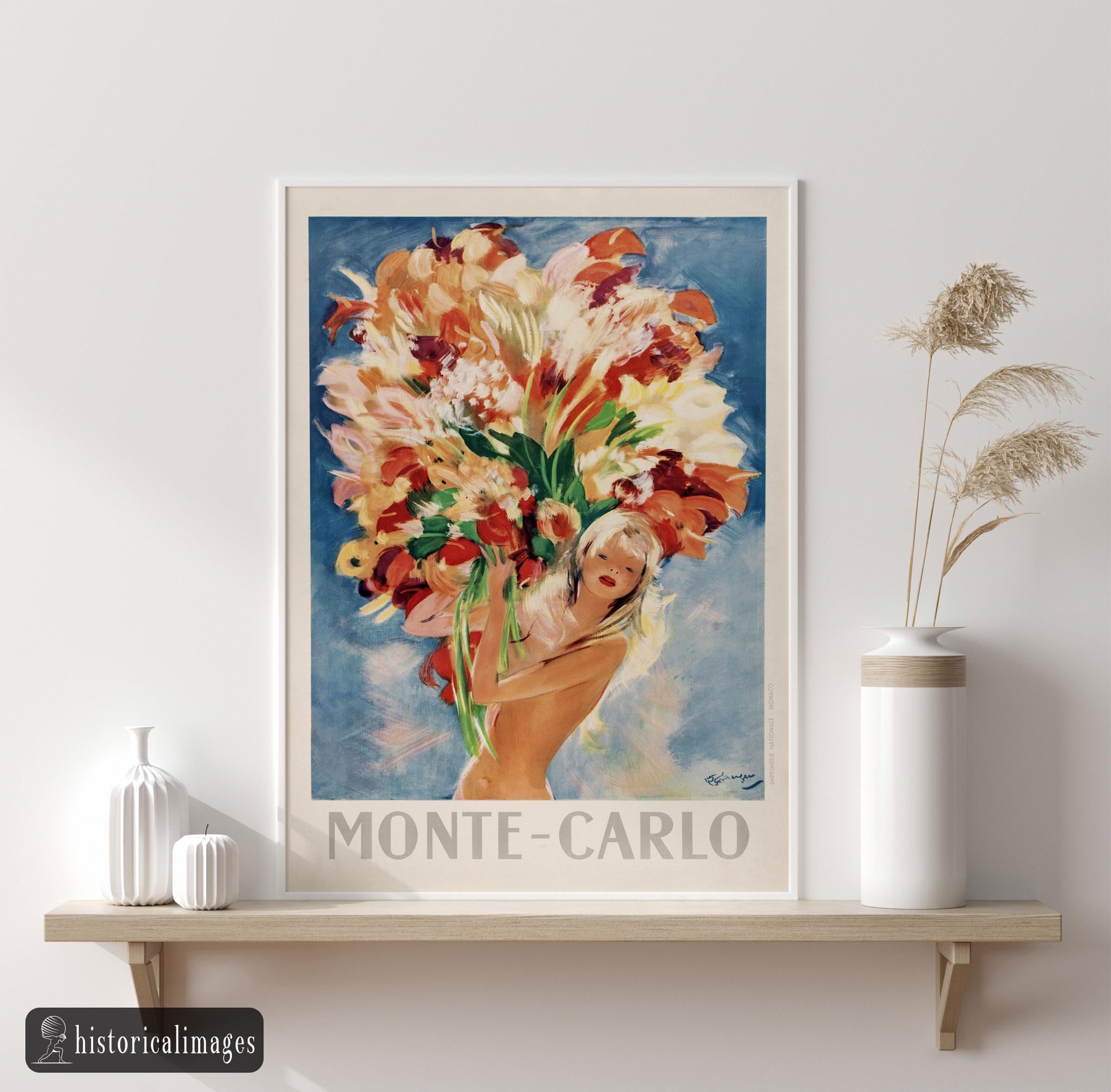 Monte-Carlo. 1937 par Jean-Gabriel Domergue sur