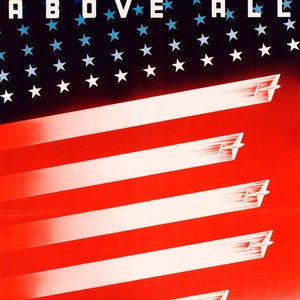 Keep U.S. flying above II World War vintage fine quality poster reproduction