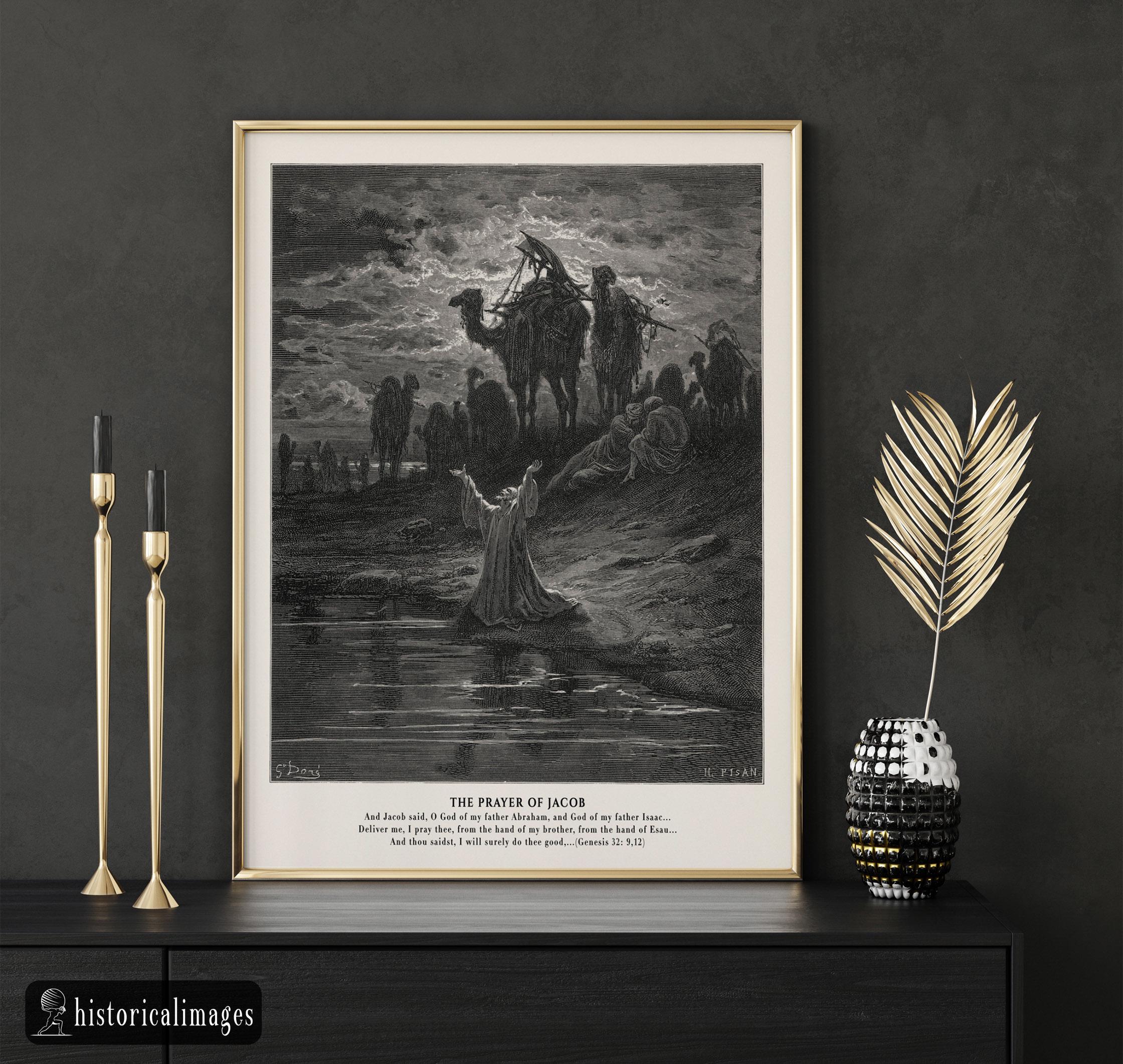 Gustave Dore the Bible Engraving Print Fine Art Reproduction. the