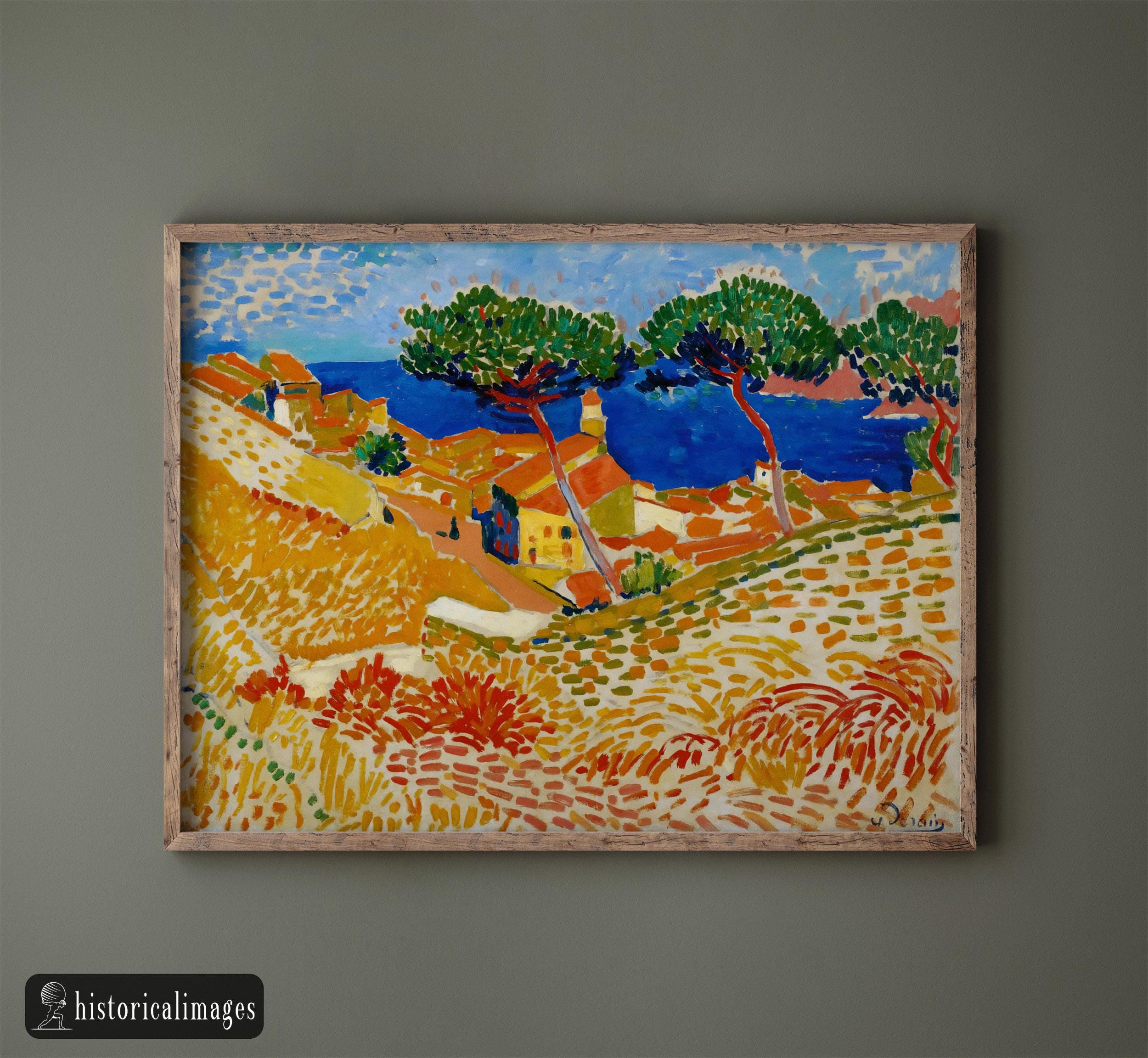 Vue De Collioure by Andre Derain 1905. Fine Art Print and Canvas