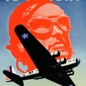 TO VICTORY propaganda II World War vintage fine quality poster reproduction