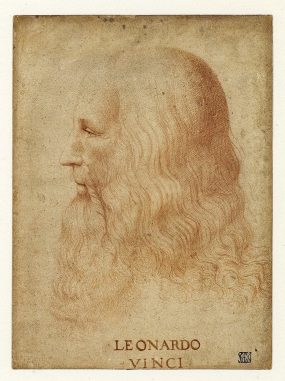 Portrait of Leonardo da Vinci by Unknown artist