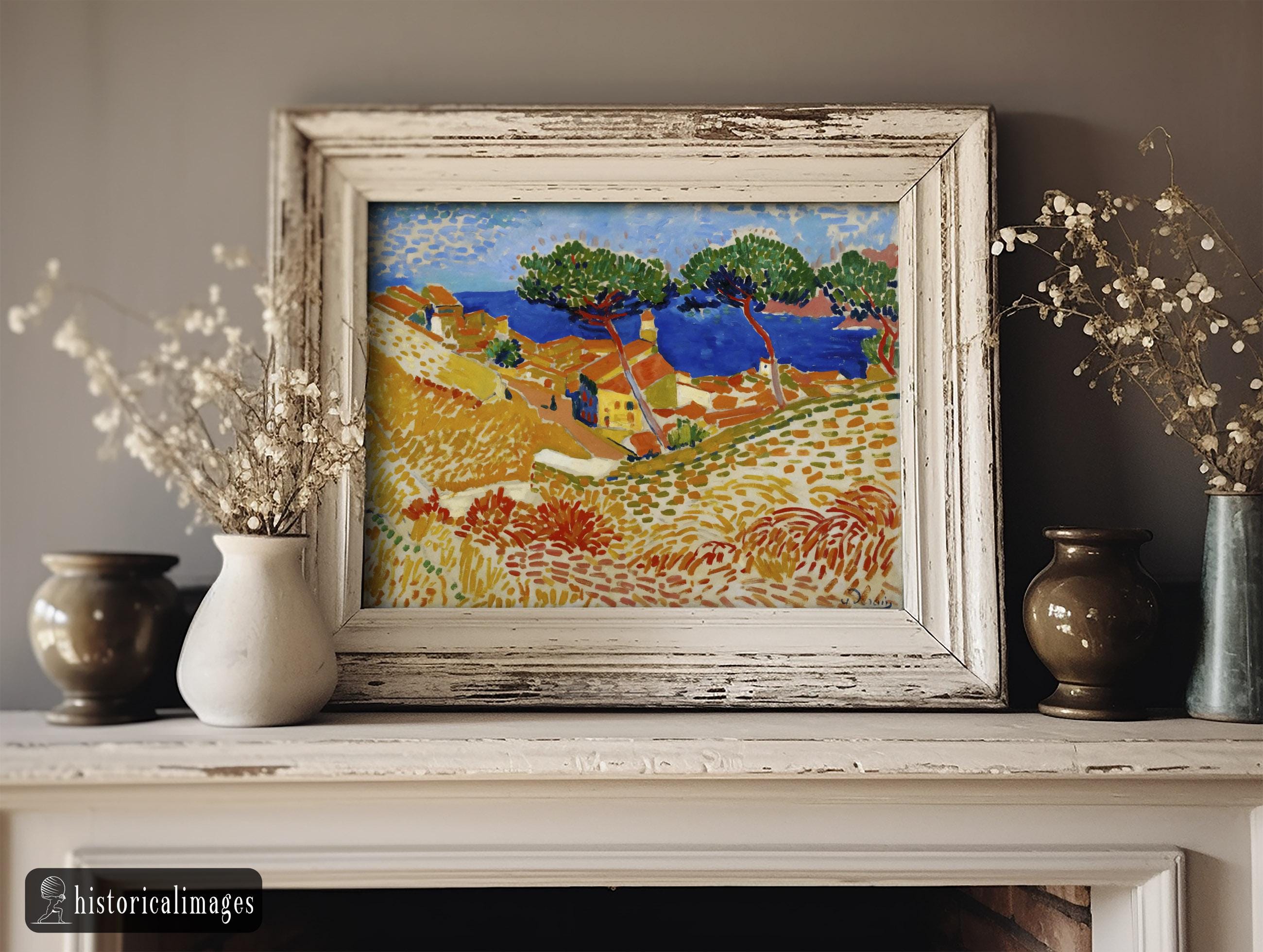 Vue De Collioure by Andre Derain 1905. Fine Art Print and Canvas