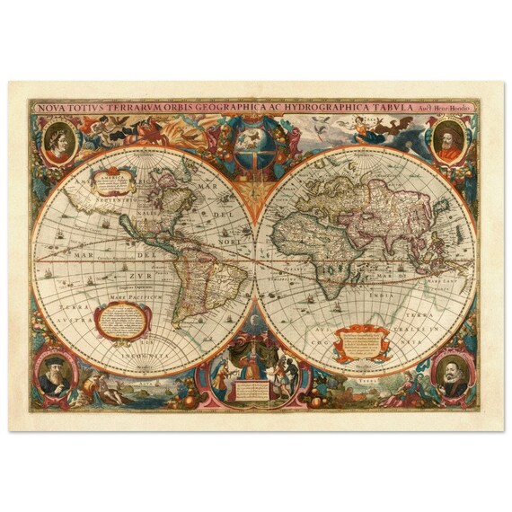 地図アンティーク 世界地図 アート 世界地図 インテリア雑貨