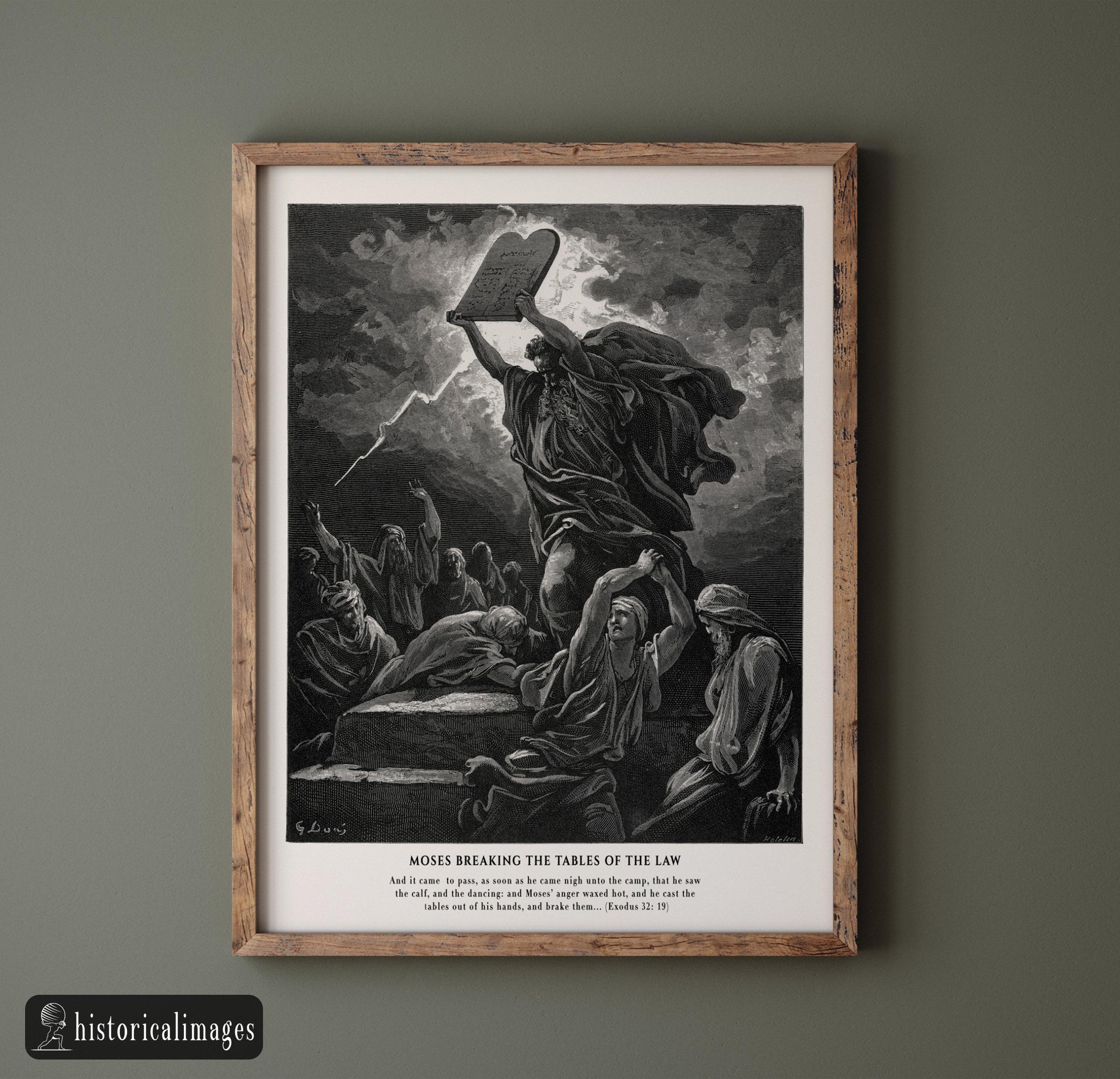 Gustave Dore the Bible Engraving Print Fine Art Reproduction