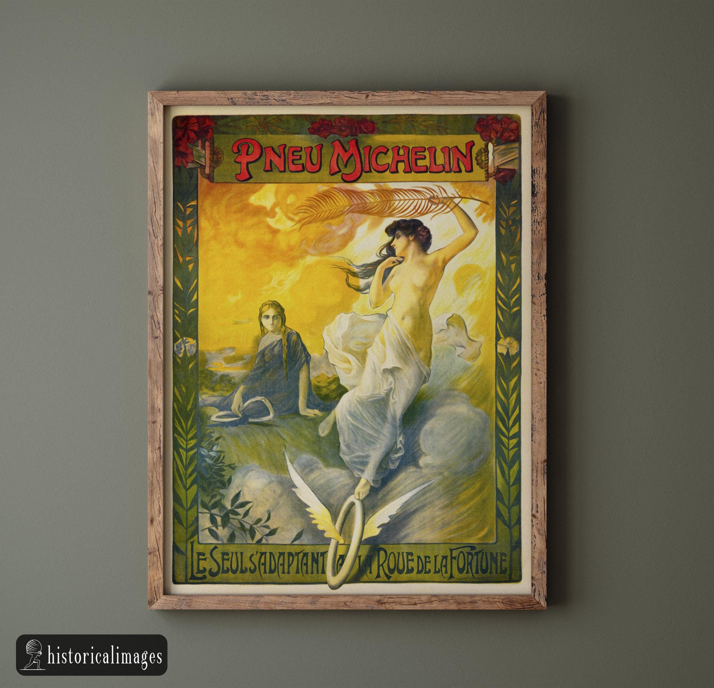 Vintage michelin poster - Etsy 日本