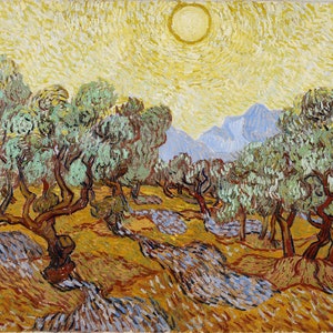 Olive Trees by Vincent Van Gogh