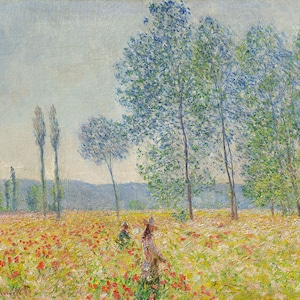 Under the Poplars by Claude Monet