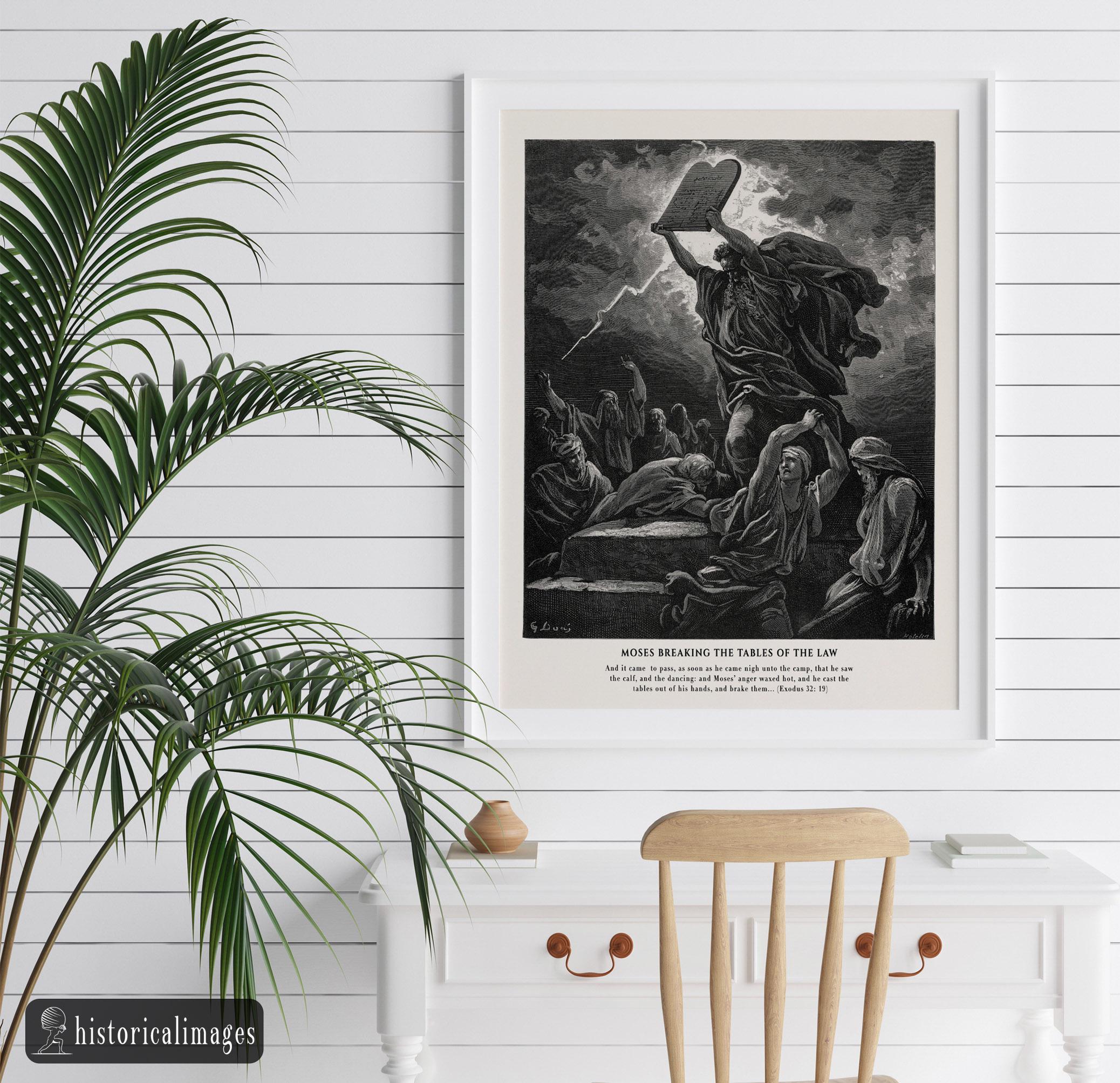 Gustave Dore the Bible Engraving Print Fine Art Reproduction