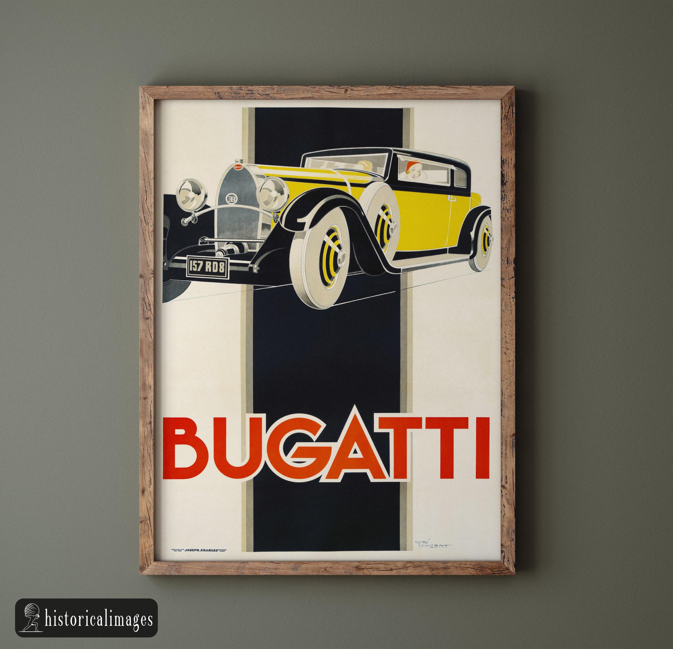 Vintage Bugatti Posters - Etsy