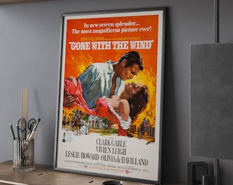 Poster, Affiche Gone With the Wind Movie Minimalist en ligne | 3+1 GRATUIT Poster, Affiche Gone With the Wind Movie Minimalist en ligne | 3+1 GRATUIT