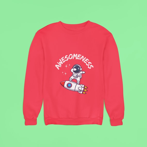Kids Sweater Awesomeness Sweater Kinder Truien Kindertrui Kinderkleding Sweater for Kids Crewneck Coole Sweater Kleding Etsy Ireland