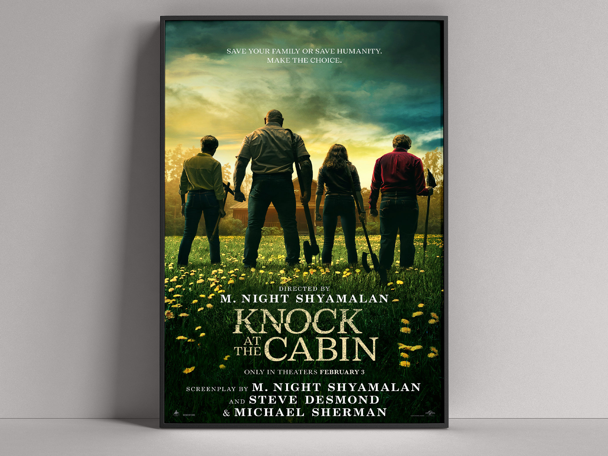 Knock at the Cabin 2023 11x17 Movie Film POSTER Gloss Print Etsy