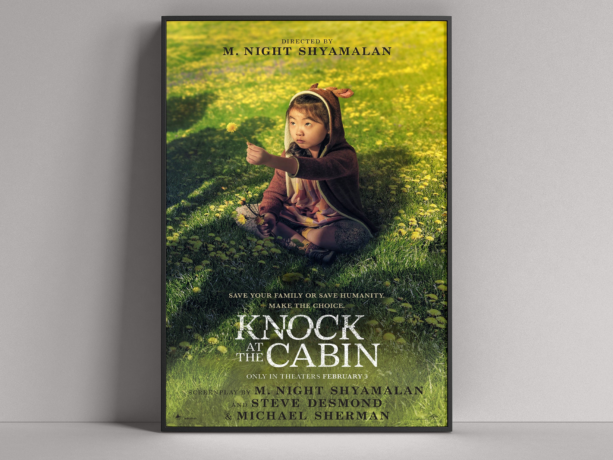 Knock at the Cabin 2023 11x17 Movie Film POSTER Gloss Print Etsy