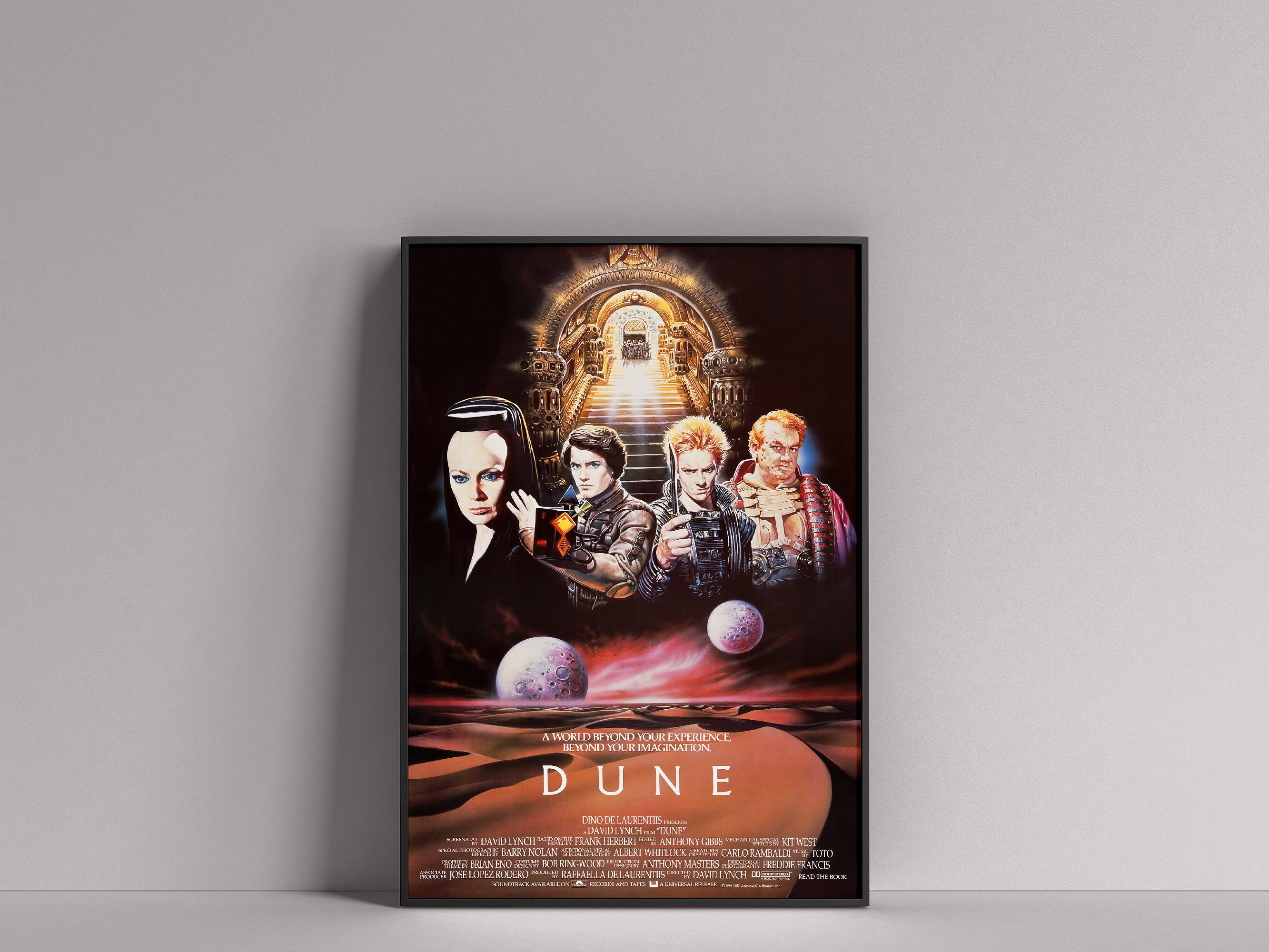 Dune (1984) Movie Film POSTER (Kyle MacLachlan, Virginia Madsen) sold ...