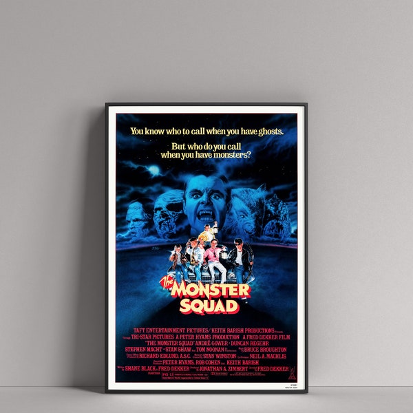 The Monster Squad (1987) 11x17 Movie Film POSTER (Andre Gower, Robby Kiger)