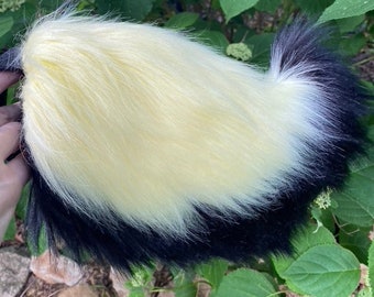Custom deer bear fursona Nub Tail for Cosplay and Fursuit fur suit