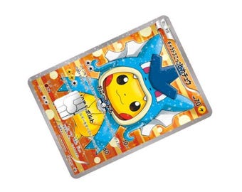 Skórka na kartę kredytową Poncho Pikachu Gyarados