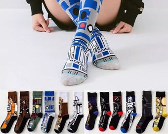 Star Wars Socken | Neuheit Socken | Geschenk für Ihn | Perfektes Geschenk