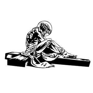 Svg cross of Jesus christ, passion of the christ, cricut digital file, png pdf